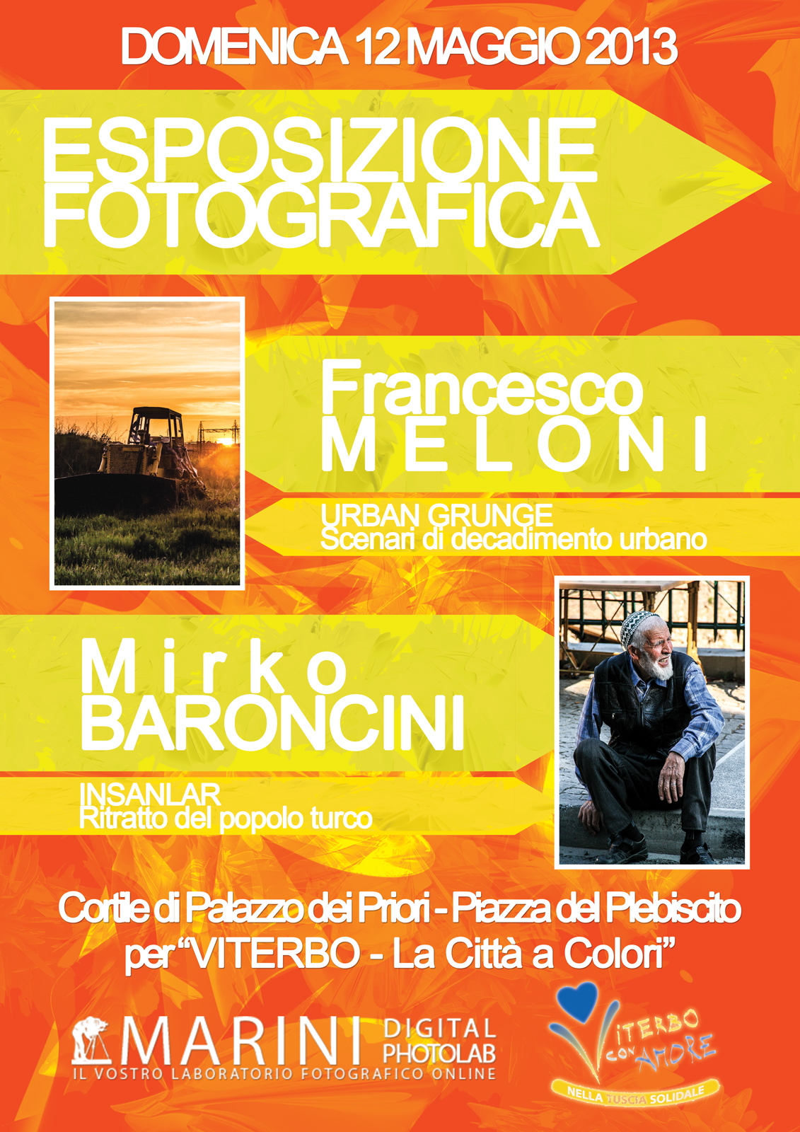 Esposizione Fotografica per "Viterbo Città a Colori" - 12 maggio 2013